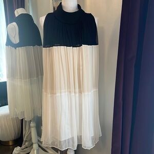 New With Tags Robert Rodriguez Colorblock Shift Dress Size 6